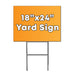 18"x24" Yard Sign - Milweb1