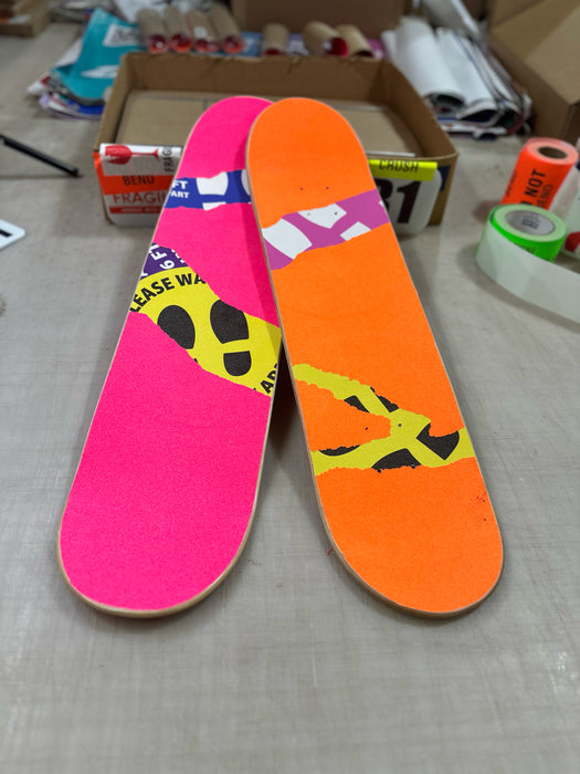Social Distancing / Mask Skateboard