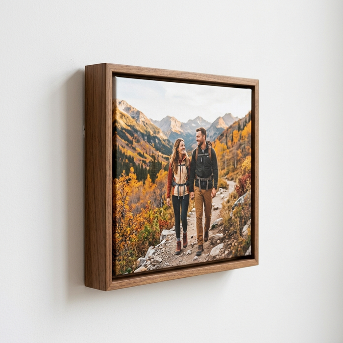 Milweb1 canvas prints Custom Framed Canvas Print – 1.25" Floating Frame