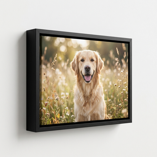 Milweb1 canvas prints Custom Framed Canvas Print – 1.25" Floating Frame