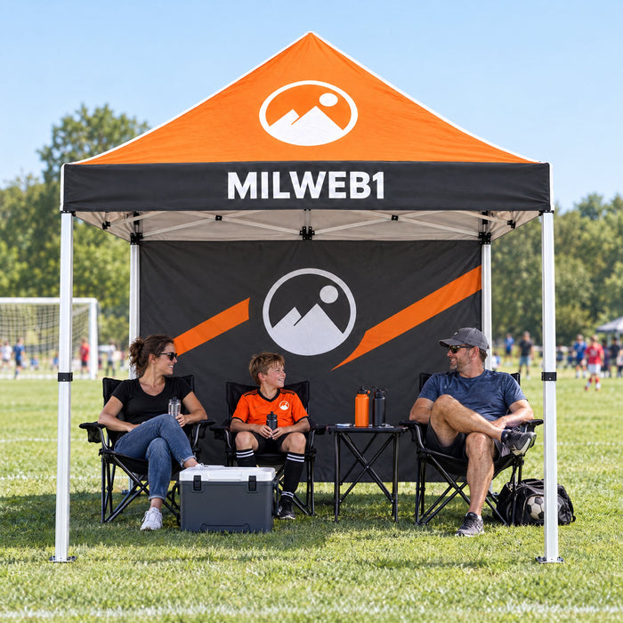Milweb1 Event Tents 10' x 10' Custom Event Tent