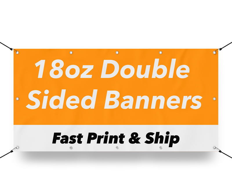 Double Sided Vinyl Banner