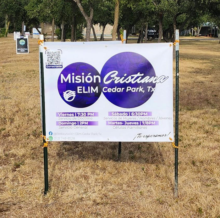 Milweb1 vinyl banners Single Sided Vinyl Banners
