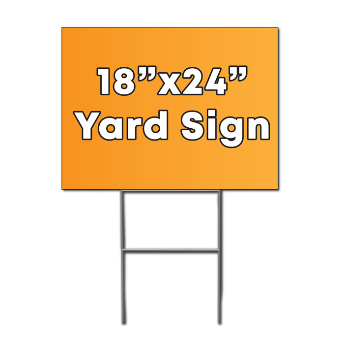 18"x24" Yard Sign - Milweb1