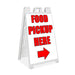 Food Pickup Here - Plasticade Signicade® - Milweb1