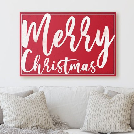 Merry Christmas - Canvas Print - Milweb1