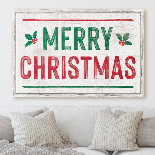 Merry Christmas - Canvas Print - Milweb1