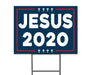 Jesus 2020 Double-Sided Yard Sign with Stake - Milweb1