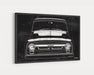 1956 Ford Truck CarGrilleArt™ | Sign Car Auto Man Cave Art Grill Garage Men Gifts Wall Decor Canvas Print