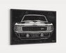 1969 Chevrolet Chevy Camaro Z28 Hideaways CarGrilleArt TM | Sign Car Auto Man Cave Art Grill Garage Men Gifts Wall Decor Canvas Print