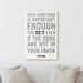 When Something is Important Do It - Elon Musk | Sign Work Office Inspiration Wall Decor Canvas Print