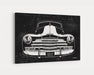 1947 Chevy Series 2000 1500 Fleetline/Stylemaster/Sportsmaster Sedan CarGrilleArt TM |  Man Cave Art Grill Garage Wall Decor Canvas Print