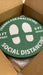 Social Distancing Floor Decals - Thanks For Practicing - Milweb1