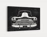 Milweb1 1947 Chevy Series 2000 1500 Fleetline/Stylemaster/Sportsmaster Sedan CarGrilleArt TM |  Man Cave Art Grill Garage Wall Decor Canvas Print