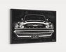Milweb1 1957 DeSoto Adventurer CarGrilleArt™ | Sign Car Auto Man Cave Art Grill Garage Men Gifts Wall Decor Canvas Print