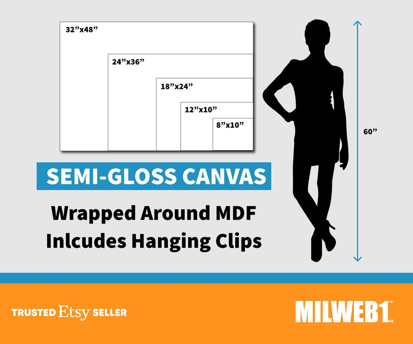 Milweb1 1967 GMC Truck CarGrilleArt TM | Sign Car Auto Man Cave Art Grill Garage Men Gifts Wall Decor Canvas Print