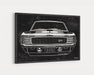 Milweb1 1969 Chevrolet Chevy Camaro Z28 Hideaways CarGrilleArt TM | Sign Car Auto Man Cave Art Grill Garage Men Gifts Wall Decor Canvas Print