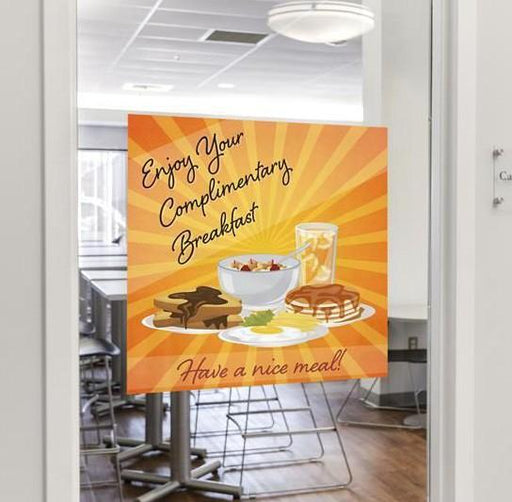 Milweb1 4"x4" Static Window Cling - (4x4pink)