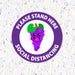 Milweb1 6"x6" / Purple / Indoor Kids Please Stand Here Fruit - Social Distancing Floor Decal