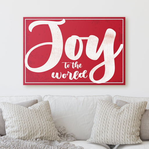 Milweb1 8"x10" Joy The The World - Canvas Print