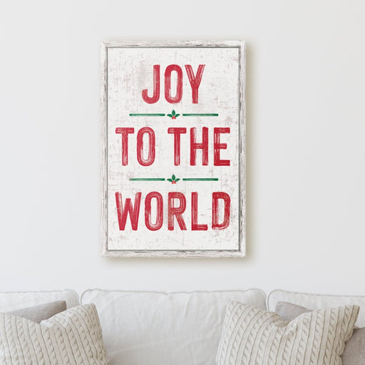 Milweb1 8"x10" Joy To The World - Canvas Print