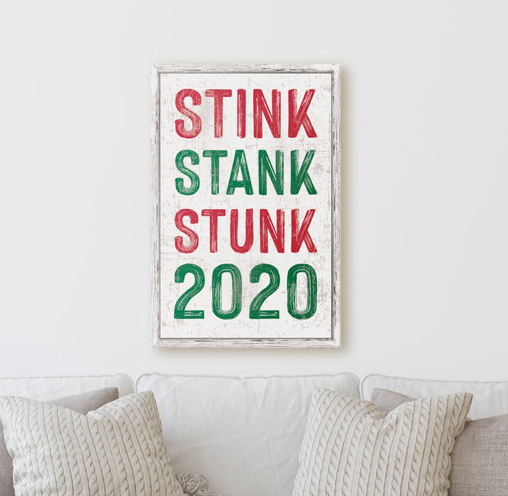 Milweb1 8"x10" Stink Stank Stunk 2020 - Canvas Print