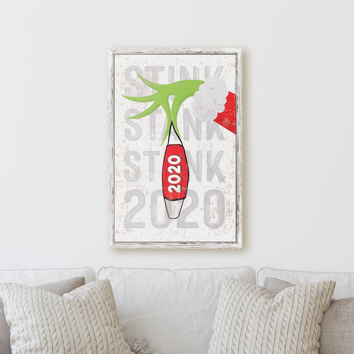 Milweb1 8"x10" Stink Stank Stunk 2020 v2 - Canvas Print