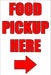 Milweb1 AFrame Food Pickup Here - Plasticade Signicade®