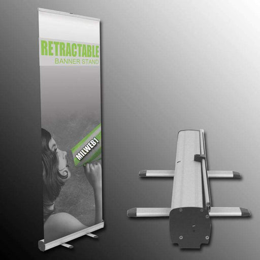 31"x78" Replacement Banner for Retractable - Milweb1