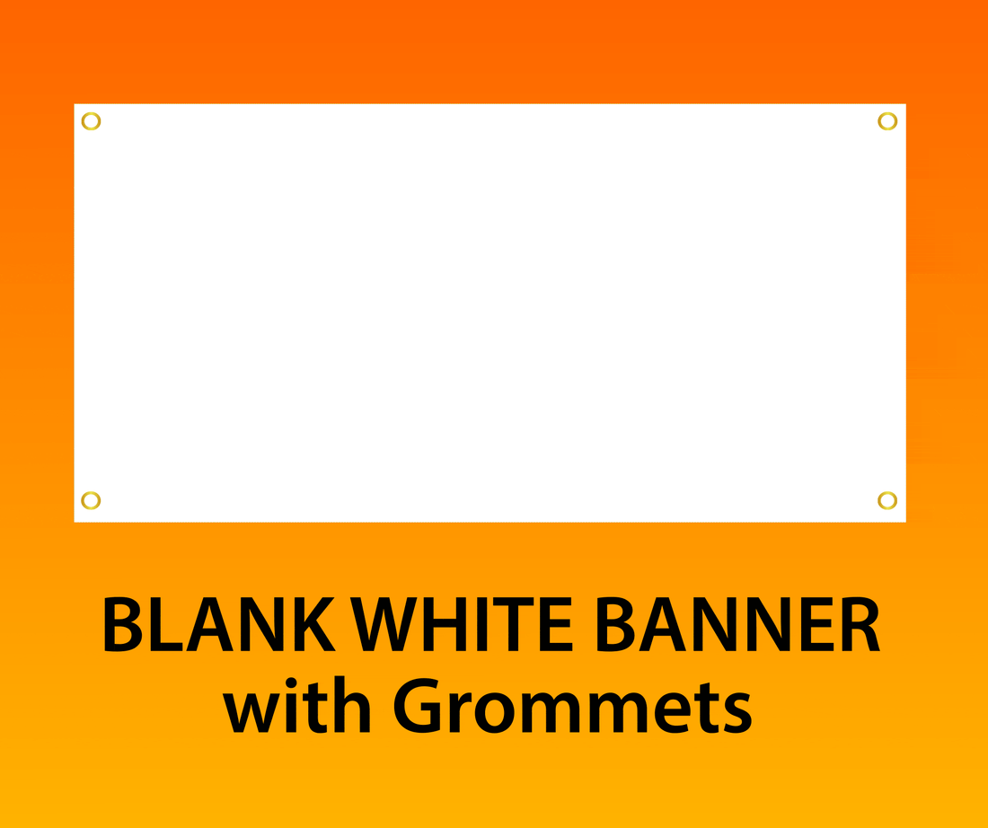 Blank Vinyl Banners