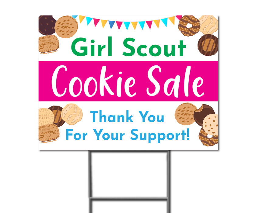 Milweb1 Cookie Sale - Yard Sign