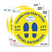 Milweb1 Custom Circle Floor Decal