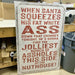 Milweb1 Jolliest Bunch Santa Squeezes - Canvas Print