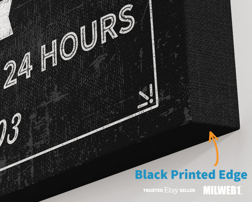 Milweb1 Laundry Room Sign / Laundry Room Decor Personalized Vintage Modern Farmhouse Housewarming Vintage Rustic Custom | Wall Decor Canvas Print