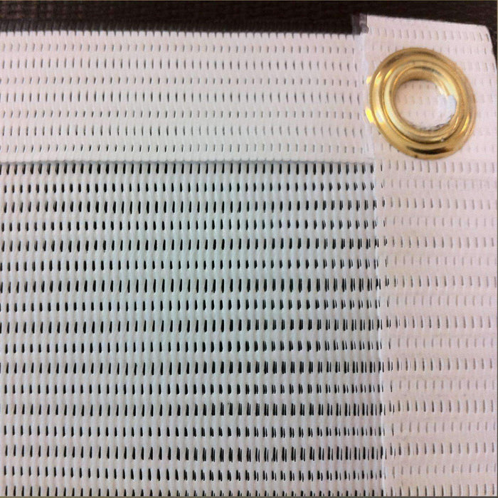 10'x16' Mesh Banner - Grommets, Edging - Milweb1