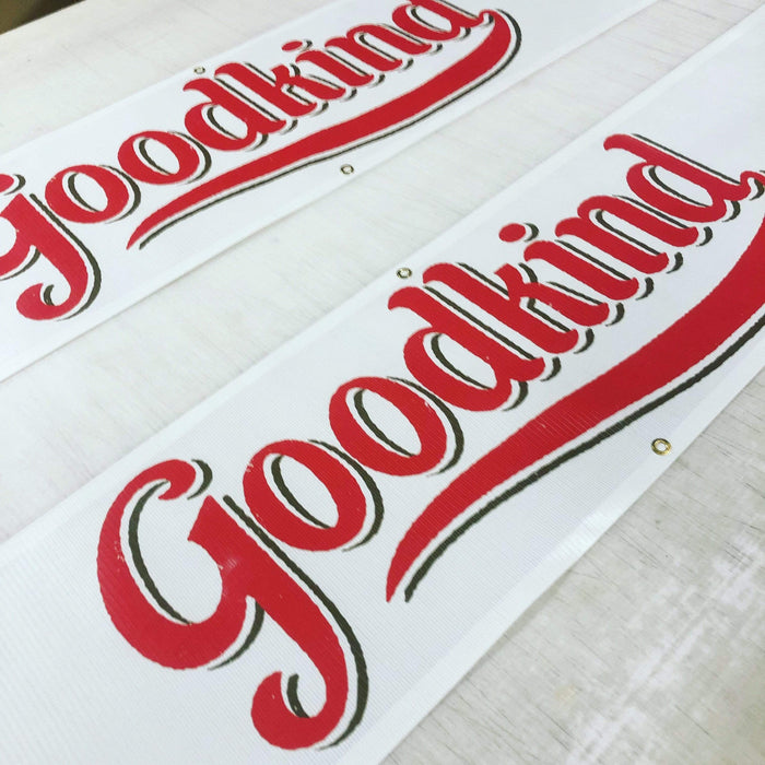 10'x16' Mesh Banner - Grommets, Edging - Milweb1
