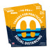 Milweb1 Milwaukee Flag Themed - Social Distancing Floor Decal