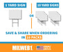 Milweb1 Pro-Choice / Pro-Love / Pro-Science - Women's Rights - Roe vs Wade - Yard Sign