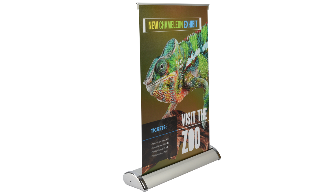 Milweb1 Table Top Banner Stand