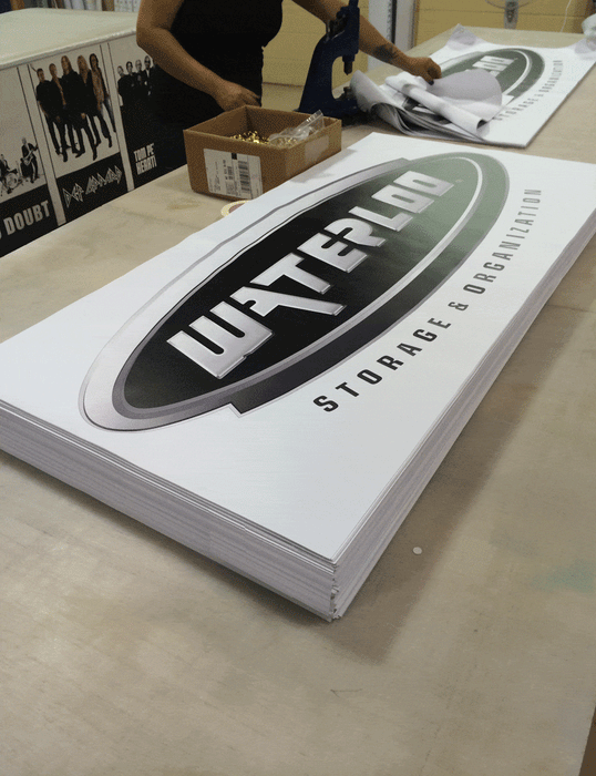 Milweb1 vinyl banners 1'x8' 13oz Vinyl Banner