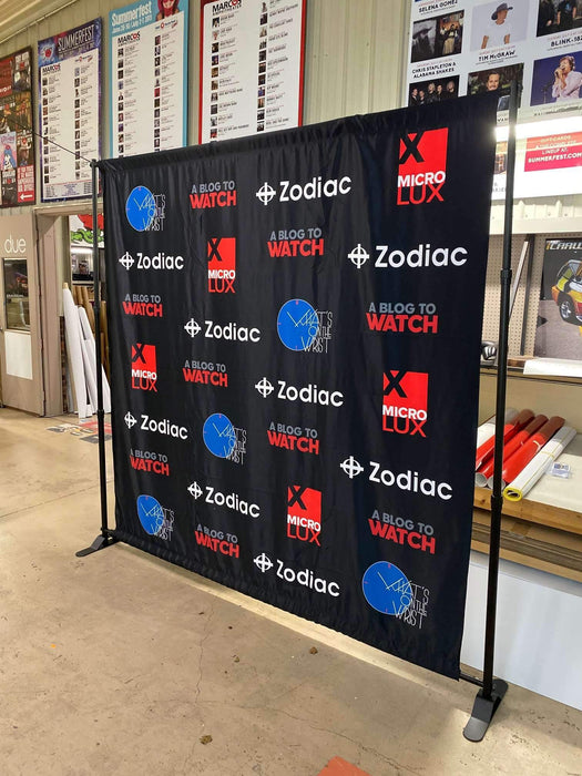 Milweb1 vinyl banners 8'x10' Fabric Backdrop Replacement ONLY