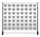 Milweb1 vinyl banners 8'x10' Fabric Backdrop Replacement ONLY