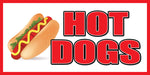 Milweb1 vinyl banners Hot Dogs - Vinyl Banner