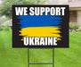 Milweb1 We Support Ukraine Yard Sign