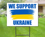Milweb1 We Support Ukraine Yard Sign